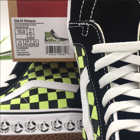 Vans Sk8-Hi Reissue (Vans Bmx) Checkerboard - Picture 8 of 9